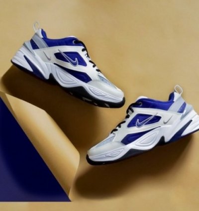 Nik E M2k Tekno Deep Royal Blue Running Shoes