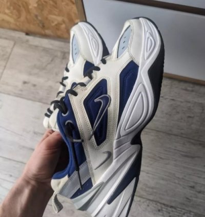 Nik E M2k Tekno Deep Royal Blue Running Shoes