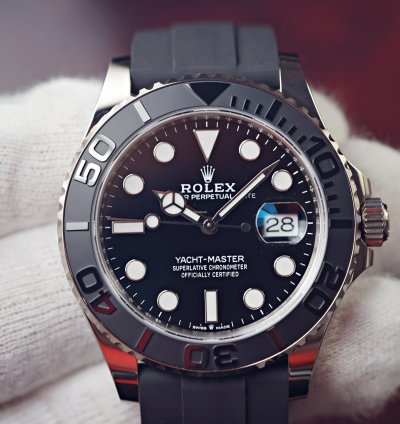 Rolex Yacht-master 42 2024 New White Gold Oysterflex 226659