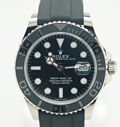 Rolex Yacht-master 42 2024 New White Gold Oysterflex 226659