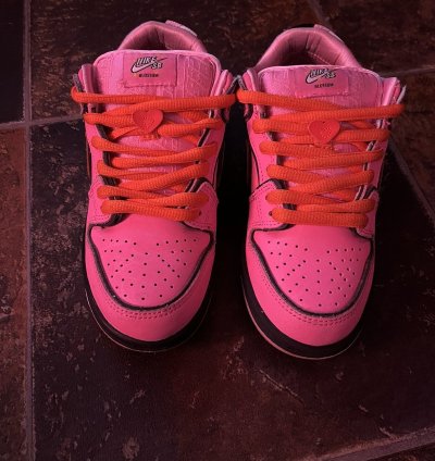 The Powerpuff Girls Dunk Pro Sb Qs Low Blossom Size 5 5y
