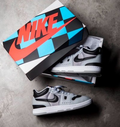Nik E Mac Attack Gs Sp Light Smoke Grey Sneakers