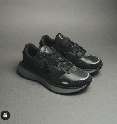 Nik E Phoenix Waffle Black Off Nior Sneakers