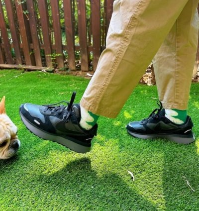 Nik E Phoenix Waffle Black Off Nior Sneakers