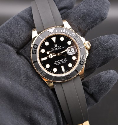 Rolex Yacht-master 42 2025 Yacht-master 42 226658 18k Yellow Gold Ceramic Bezel Oysterflex