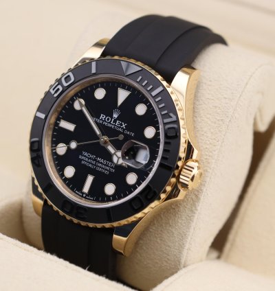 Rolex Yacht-master 42 2025 Yacht-master 42 226658 18k Yellow Gold Ceramic Bezel Oysterflex