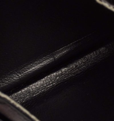 Balenciaga Black Leather Logo Card Holder
