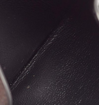 Balenciaga Black Leather Logo Print Card Holder