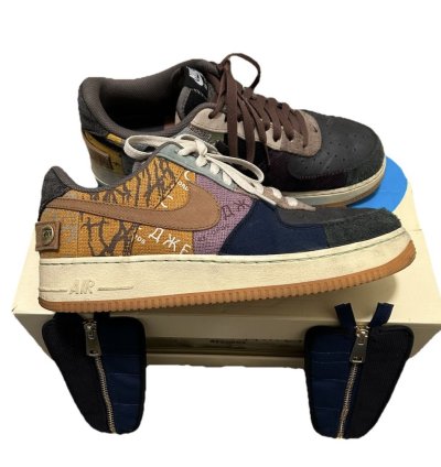 Travis Scott Air Force 1 Fossils Cactus Jack Nike