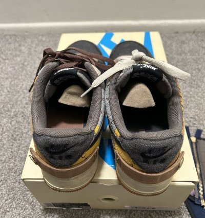 Travis Scott Air Force 1 Fossils Cactus Jack Nike