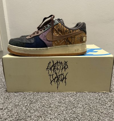 Travis Scott Air Force 1 Fossils Cactus Jack Nike