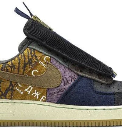 Travis Scott Air Force 1 Fossils Cactus Jack Nike