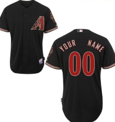 Arizona Diamondbacks Customized Black Jersey