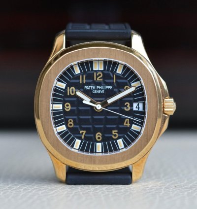 Patek Philippe Aquanaut Ref 5065j In Gelbgold Mit Box Und Papieren