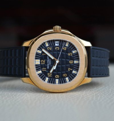 Patek Philippe Aquanaut Ref 5065j In Gelbgold Mit Box Und Papieren