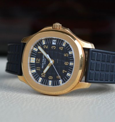 Patek Philippe Aquanaut Ref 5065j In Gelbgold Mit Box Und Papieren