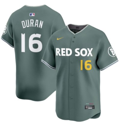 Jarren Duran Jersey 16 Boston Red Sox 2025 City Connect Vapor Premier Limited V2 All Stitched