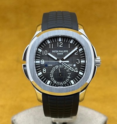 Patek Philippe Aquanaut Ref 5164a-001 Travel Time From 2015 Full Set