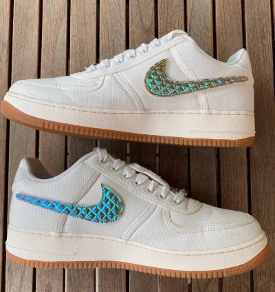 Travis Scott Air Force 1 Sail
