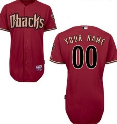 Arizona Diamondbacks Customized Red Jersey