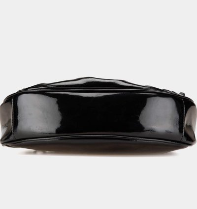 Balenciaga Black Patent Leather Motocross Le Cagole Xs Shoulder Bag