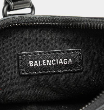 Balenciaga Black Patent Leather Motocross Le Cagole Xs Shoulder Bag