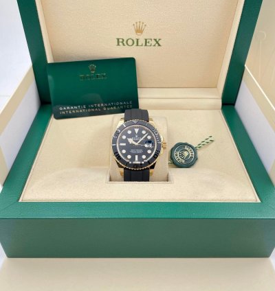 Rolex Yacht-master 42 226658 42mm Yellow Gold Oysterflex Unworn 2024