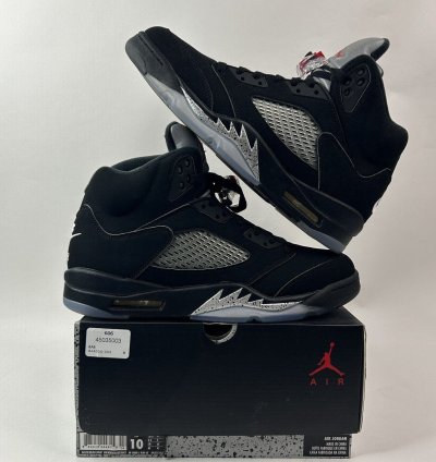 Nike Shoes Air Jordan 5 Retro Og Black Metallic 2016