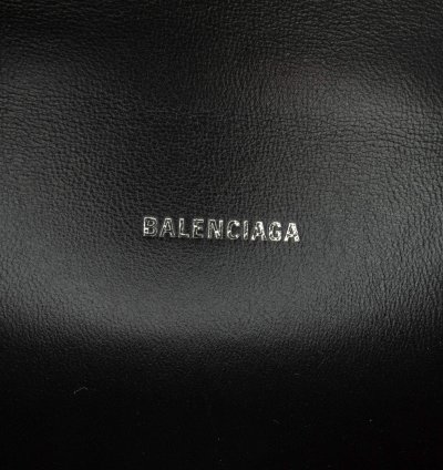 Balenciaga Black Rhinestone Xs Hourglass Shoulder Bag