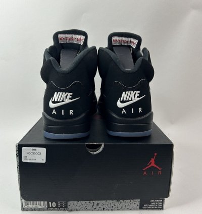 Nike Shoes Air Jordan 5 Retro Og Black Metallic 2016