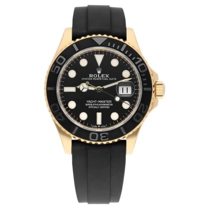 Rolex Yacht-master 42 226658-0001 42mm Yellow Gold With Black Dial Watch 2024