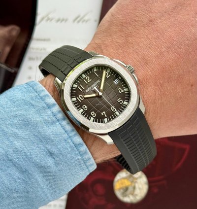 Patek Philippe Aquanaut Ref 5167 2008 Box And Extract Mint