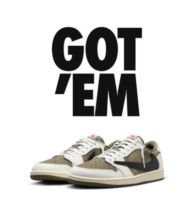 Travis Scott Air Jordan 1 Retro Low Og Sp