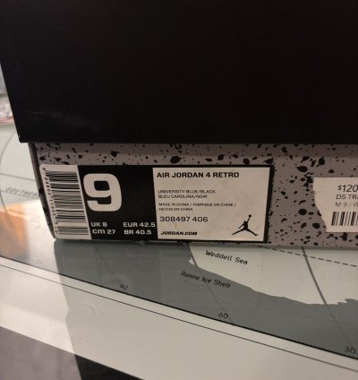 Travis Scott Air Jordan 4 Retro Cactus Jack 2018 Size 9