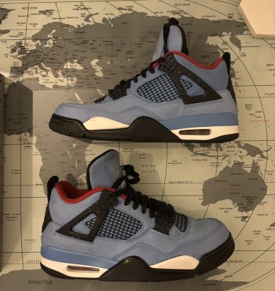 Travis Scott Air Jordan 4 Retro Cactus Jack 2018 Size 9
