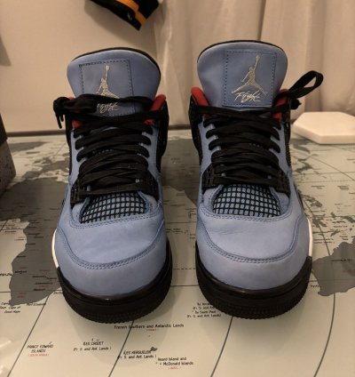 Travis Scott Air Jordan 4 Retro Cactus Jack 2018 Size 9