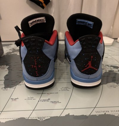 Travis Scott Air Jordan 4 Retro Cactus Jack 2018 Size 9