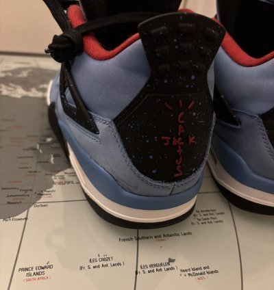 Travis Scott Air Jordan 4 Retro Cactus Jack 2018 Size 9