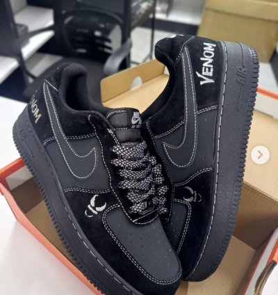 Nike Air Force 1 Low Black Venom Sneakers