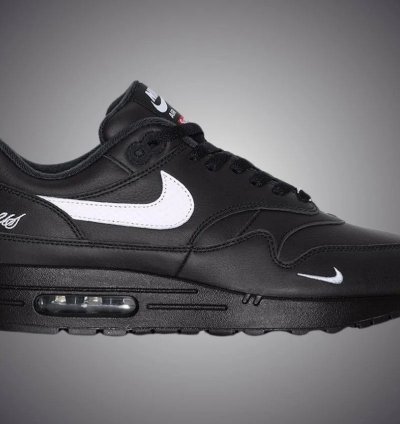 Nike Supreme Air Max 1 87 Sp Black White