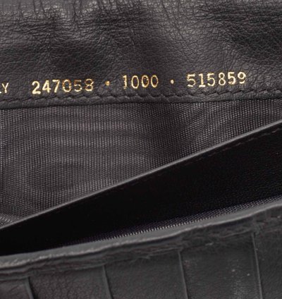 Balenciaga Dark Blue Leather Classic Continental Wallet