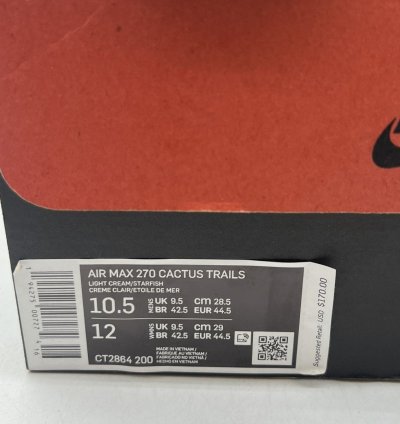 Travis Scott Air Max 270 React Cactus Trails