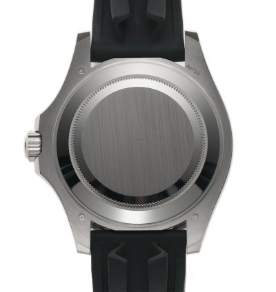 Rolex Yacht-master 42 42mm 18k White Gold Ceramic Bezel On Oysterflex