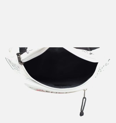 Balenciaga Graffiti Leather Belt Bag