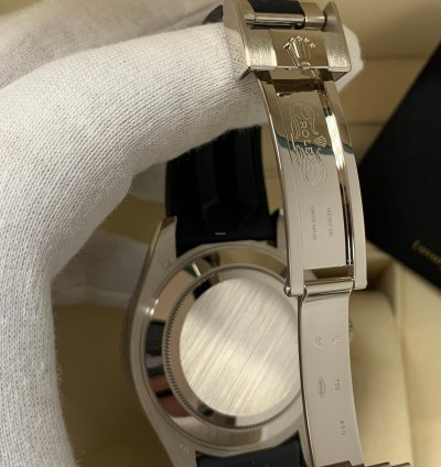 Rolex Yacht-master 42 42mm 18k White Gold Ceramic Bezel On Oysterflex 226659 New 2023