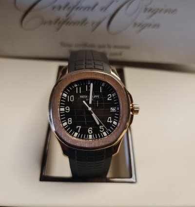 Patek Philippe Aquanaut Rose Gold Full Set In