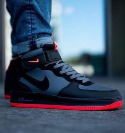Nike Air Force 1 Mid 07 Hot Lava Sneakers