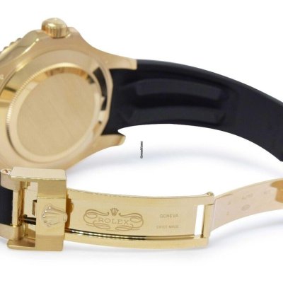 Rolex Yacht-master 42 42mm 18kt Yellow Gold Men Oysterflex Watch 24 226658