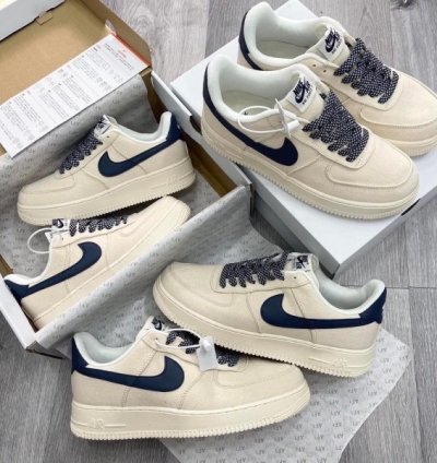 Nike Air Force 1 Stussy Beige Sneakers