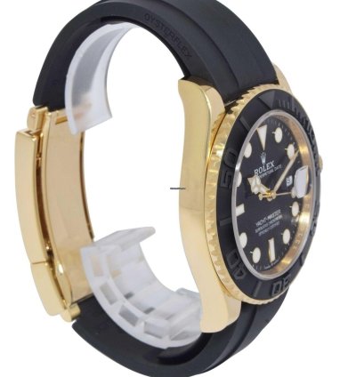 Rolex Yacht-master 42 42mm 18kt Yellow Gold Men Oysterflex Watch 24 226658